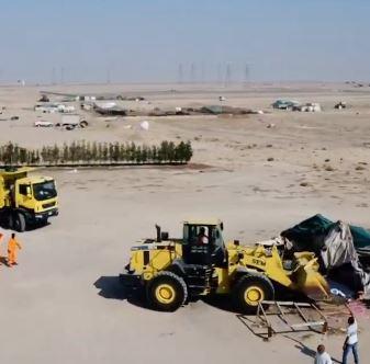 البلدية: استمرار حملات إزالة التعديات على أملاك الدولة جنوب البلاد