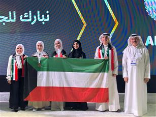 الطالبة الكويتية فجر السهلي تحقق ميدالية برونزية في أولمبياد الرياضيات العربي الرابع بدولة قطر