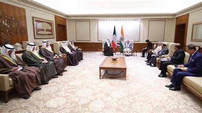 وزير الخارجية يلتقي رئيس الوزراء الهندي في نيودلهي