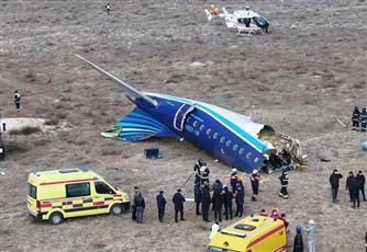 الطوارئ الكازاخستانية: مقتل 42 شخصاً ونجاة 25 آخرين في حادث تحطم طائرة ركاب أذربيجانية