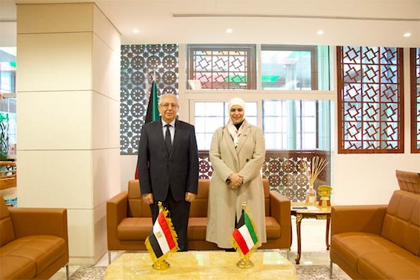 وزير المالية بحثت تعزيز التعاون الاستثماري والاقتصادي مع السفير المصري