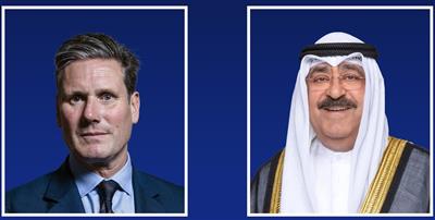 سمو الأمير يتلقى اتصالا هاتفيا من رئيس وزراء المملكة المتحدة