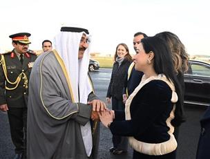 سمو أمير البلاد يغادر اسكتلندا بالمملكة المتحدة