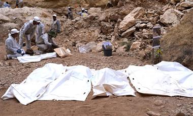 العثور على رفات 155 شخصا في مقبرة جماعية جنوبي العراق