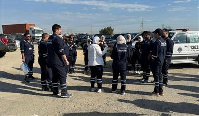 الإطفاء.. حملة تفتيشيّة في منطقة ميناء عبدالله
