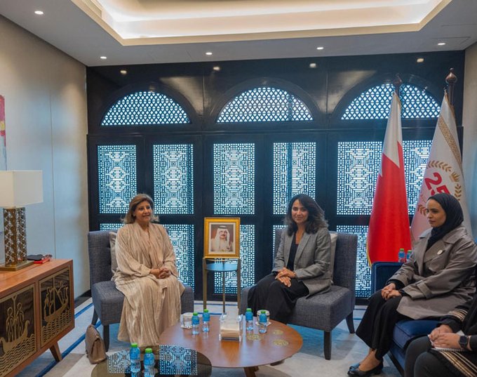 مساعد وزير الخارجية ونظيرتها البحرينية تبحثان التعاون في حقوق الإنسان وقضايا المرأة
