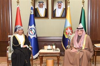 اليوسف يستقبل الممثل الخاص لأمين الأمم المتحدة ورئيس بعثة مساعدة العراق