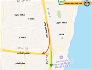المرور: إغلاق جزئي لطريق الفحيحيل السريع فجر الغد