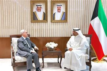 اليحيا يبحث مع وكيل الخارجية العراقية العلاقات الثنائية وأطر تعزيزها