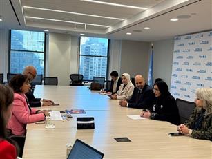 وزيرة الشؤون تبحث مع مسؤولة أممية سبل تعزيز التعاون بمجال تمكين المرأة