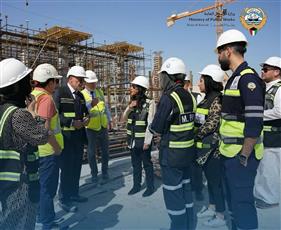 وزيرة الأشغال قامت بزيارة تفقدية لمشروع المطار الجديد «T2»