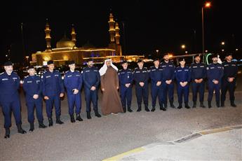 سمو الشيخ أحمد النواف تفقد جاهزية مسجد بلال بن رباح