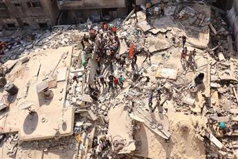 استشهاد 130 فلسطينيا وإصابة 263 جراء القصف المتواصل للاحتلال على غزة