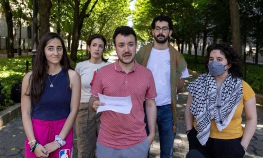 السلطات الأميركية توقف متظاهرا مؤيدا للفلسطينيين في جامعة كولومبيا