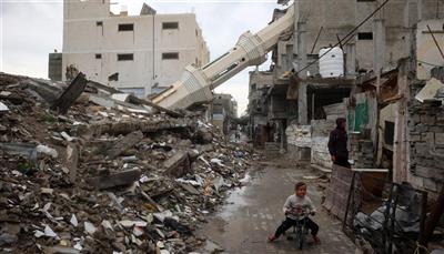 استشهاد 10 فلسطينيين في قصف للاحـتلال على غـزة