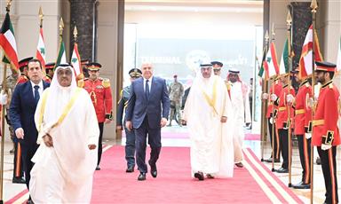 الرئيس اللبناني يغادر البلاد بعد زيارة رسمية