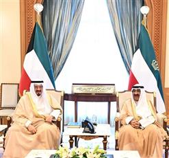 سمو الأمير يستقبل سمو رئيس مجلس الوزراء