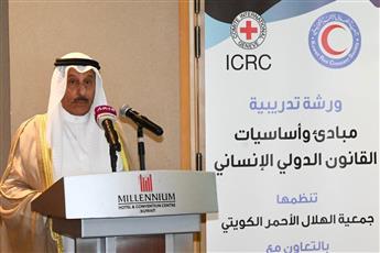 الهلال الأحمر: الكويت حريصة على تعزيز شراكتها مع المنظمات الدولية الإنسانية