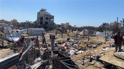 استشهاد 15 فلسطينياً في قصف للاحتلال جنوب غـزة