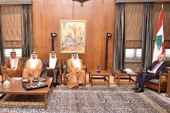النائب الأول وزير الداخلية يلتقي رئيس مجلس النواب اللبناني