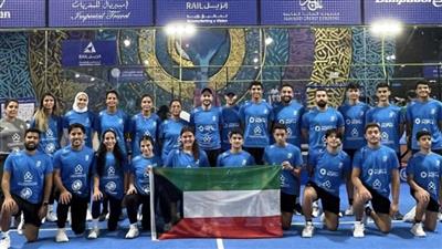الكويت تحصد لقب كأس الخليج للبادل للسيدات والناشئين.. والرجال في المركز الثالث