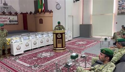 الحرس الوطني يجري قرعة الطلبة الضباط الجامعيين الميدان