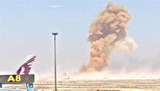 انفجار في قاعدة عسكرية سابقة قرب مطار #دمشق