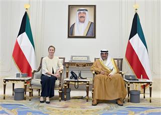 سمو ولي العهد يستقبل الممثل الأعلى للاتحاد الأوروبي للشؤون الخارجية والسياسية والأمنية