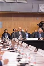 وزير المالية يشارك في اجتماع لوزراء المالية ومحافظي البنوك مع مدير عام صندوق النقد