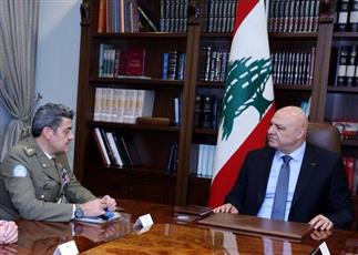 الرئيس اللبناني: وجود الجيش جنوبي الليطاني سيزداد إلى 10 آلاف عسكري بنهاية العام