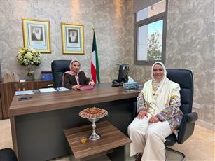 الحويلة تقوم بزيارة المجلس الأعلى للأسرة