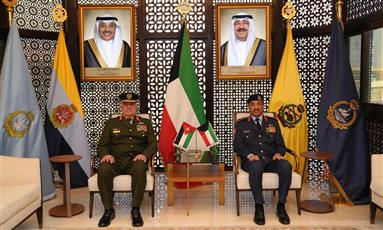 رئيس الأركان يستقبل رئيس هيئة الأركان الأردني