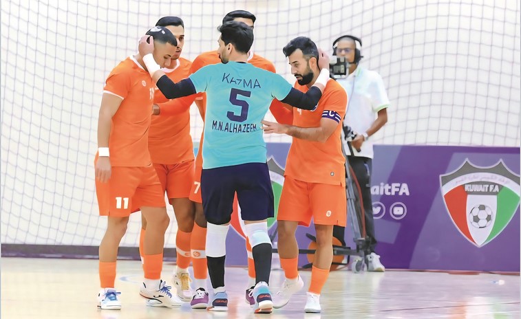 كاظمة لاقتناص «النصر» في دوري «الصالات»