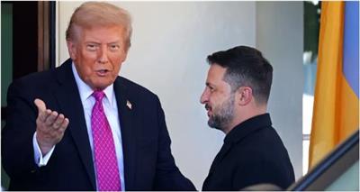 زيلنسكي: اجتماع على أعلى مستوى مع الرئيس ترامب قريبا 