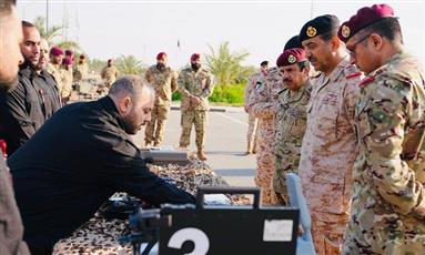 رئيس الأركان يزور الحرس الأميري 