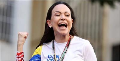 زعيمة المعارضة الفنزويلية تلتقي الرئيس الأمريكي قريباً 