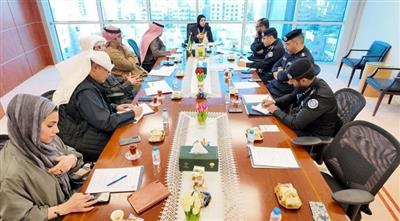 اجتماع تنسيقي رفيع المستوى بين الهيئة العامة للقوى العاملة والداخلية
