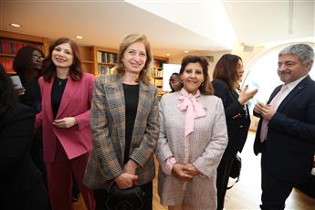 الشيخة جواهر الصباح: المرأة مؤهلة ومدربة وتمتلك الخبرة اللازمة للمساهمة في صنع السلام