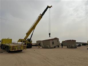 جولة ميدانية تكشف مصنع شاليهات متنقلة مخالف في منطقة الهجن بالأحمدي