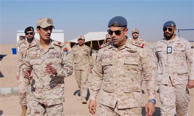 نائب رئيس الأركان يزور يقوم بزيارة تفقدية لعدد من المواقع التابعة للجيش 