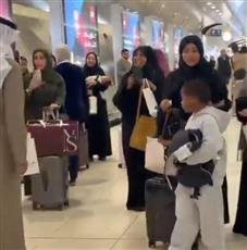 من الدار إلى الدار.. الداخلية تستقبل الأشقاء الإماراتيين في مطار الكويت