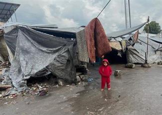 منظمة الصحة العالمية: وفاة 10 أطفال في غـزة بسبب البرد الشديد