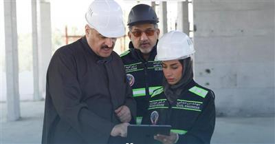 وزير الصحة يتفقد مشروع إنشاء مركز الخيران الصحي