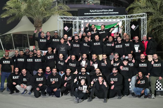 متسابقو النادي الكويتي يحققون مراكز متقدمة ببطولة البحرين لسباق السرعة الجولة الثالثة