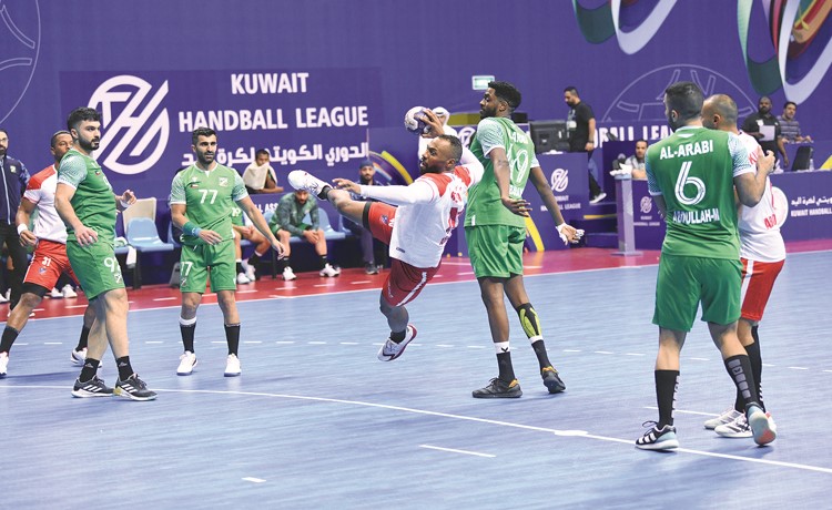 صراع على وصافة «اليد» بين «البرتقالي» وبرقان