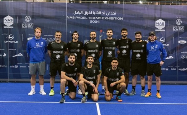 «أزرق البادل» يتغلب على إيران ويتأهل للأدوار النهائية في «ند الشبا»