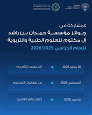 التربية تعلن فتح باب الترشح لبرنامج فئات التميز للعام الدراسي 2025–2026