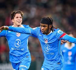 أتلتيكو مدريد يكتسح ريال بيتيس بخماسية نظيفة ويعبر إلى نصف نهائي كأس الملك