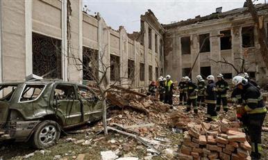 مقتل شخصين في هجوم روسي جنوب أوكرانيا