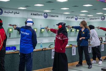 الرماية الكويتية تحقق ذهبية وبرونزية في دورة الأندية العربية للسيدات بالشارقة